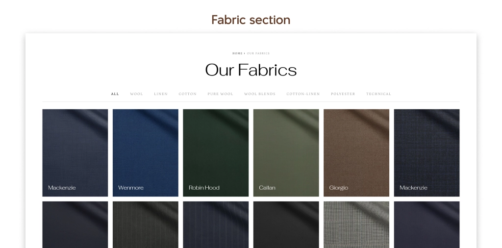 fabrics